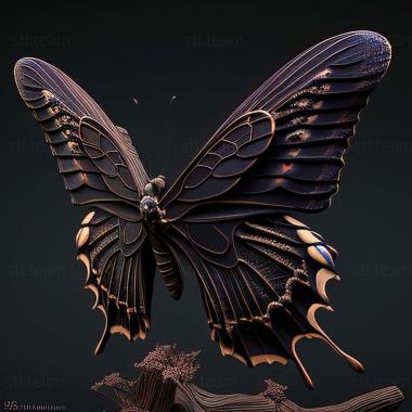 3D модель Papilio saharae (STL)